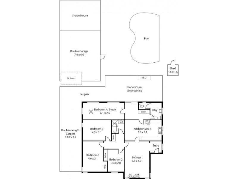 20 George Street, Clarence Park SA 5034 Floorplan