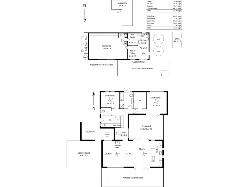 31 Spring Road, Lower Inman Valley SA 5211 Floorplan