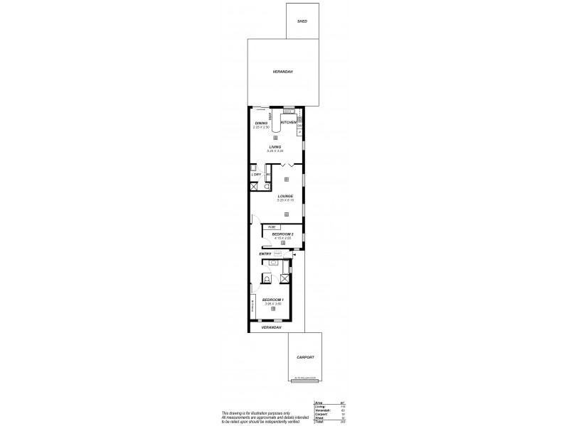 5 Toowong Avenue, Kensington Park SA 5068 Floorplan