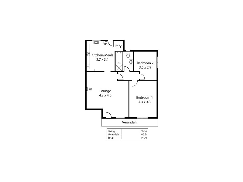6/12 King Street, Unley Park SA 5061 Floorplan