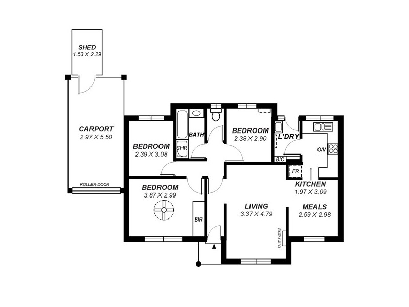2/12 Hutchinson Avenue, Reynella SA 5161 Floorplan