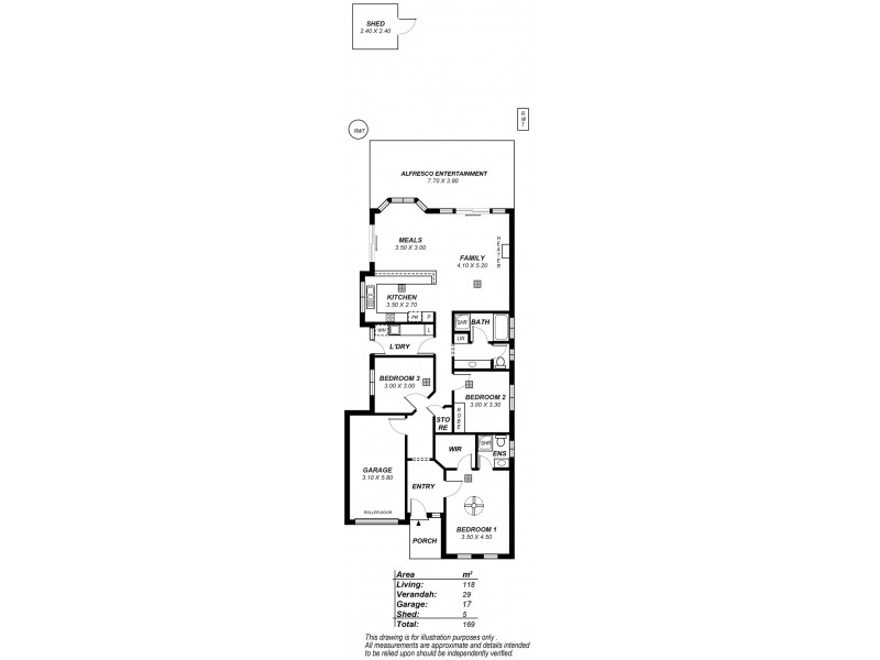 17A Harrow Street, Dover Gardens SA 5048 Floorplan