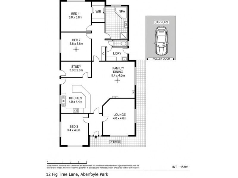 12 Fig Tree Lane, Aberfoyle Park SA 5159 Floorplan