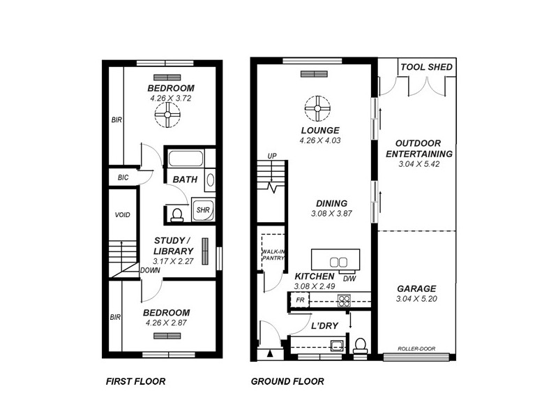 2/12 Charles Street, Unley SA 5061 Floorplan