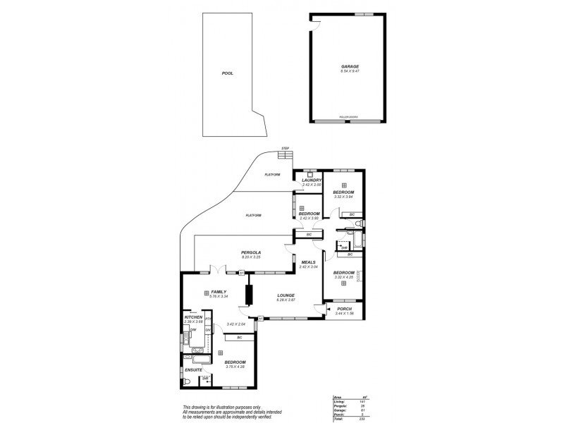 2 Montrose Avenue, Netherby SA 5062 Floorplan