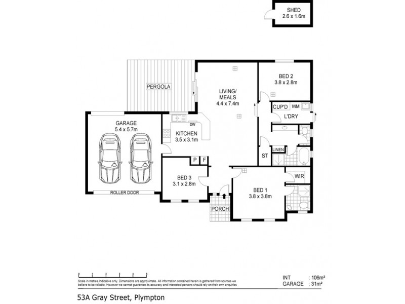 53A Gray Street, Plympton SA 5038 Floorplan