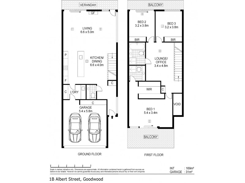 1B Albert Street, Goodwood SA 5034 Floorplan