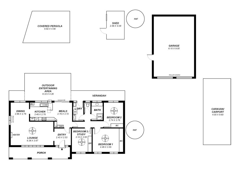 3 Fysh Court, Modbury Heights SA 5092 Floorplan