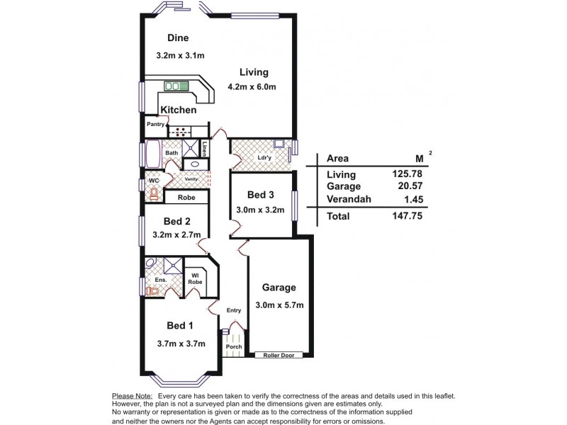 73A Warren Avenue, Blair Athol SA 5084 Floorplan