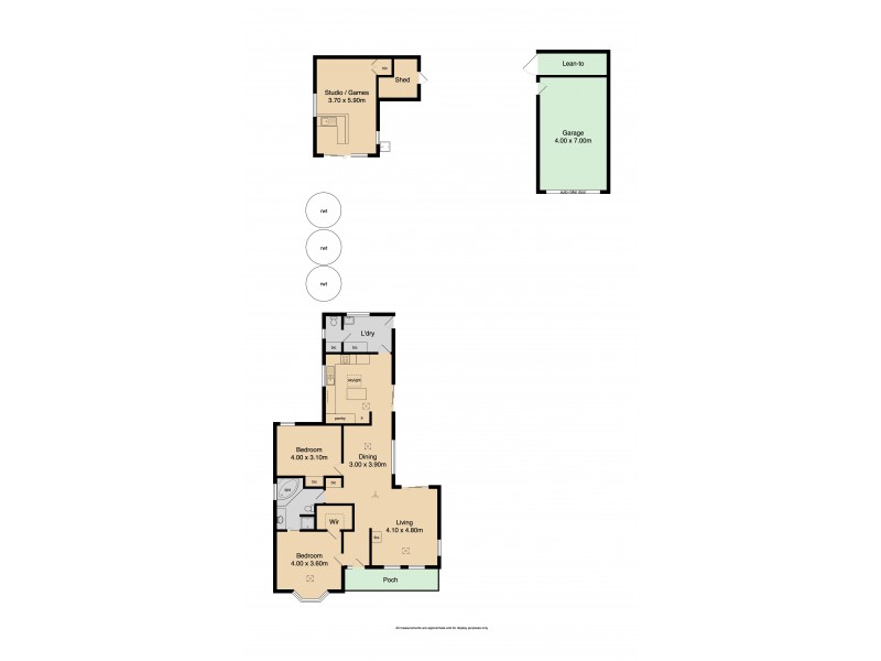49 The Crescent, Mccracken SA 5211 Floorplan