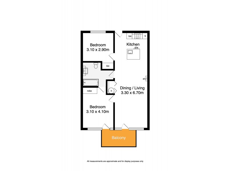 Apartment 411/164 Hindmarsh Road, Victor Harbor SA 5211 Floorplan