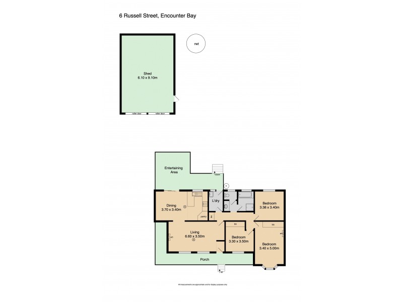 6 Russell Street, Encounter Bay SA 5211 Floorplan