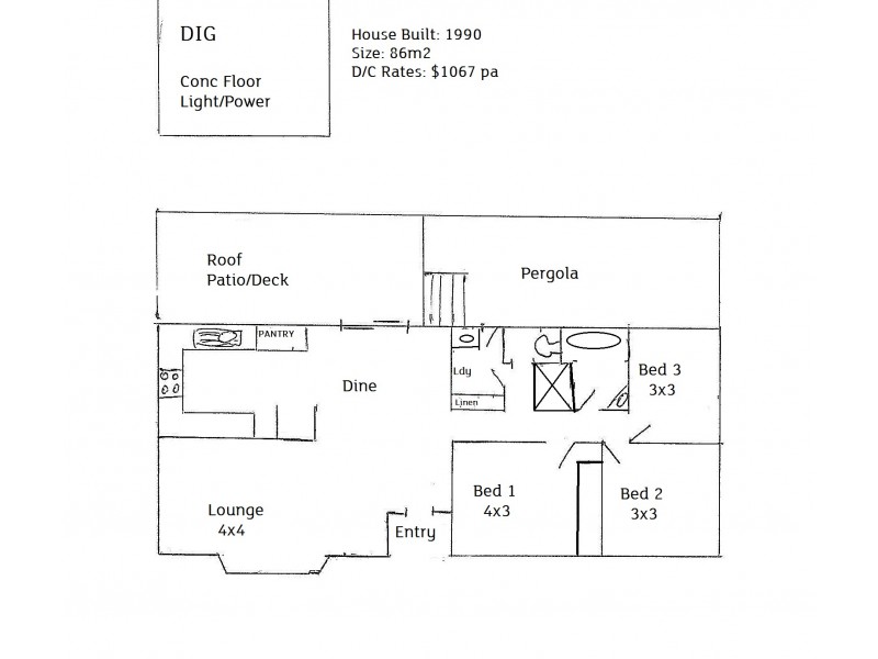 13 Folkestone Terrace, Victor Harbor SA 5211 Floorplan