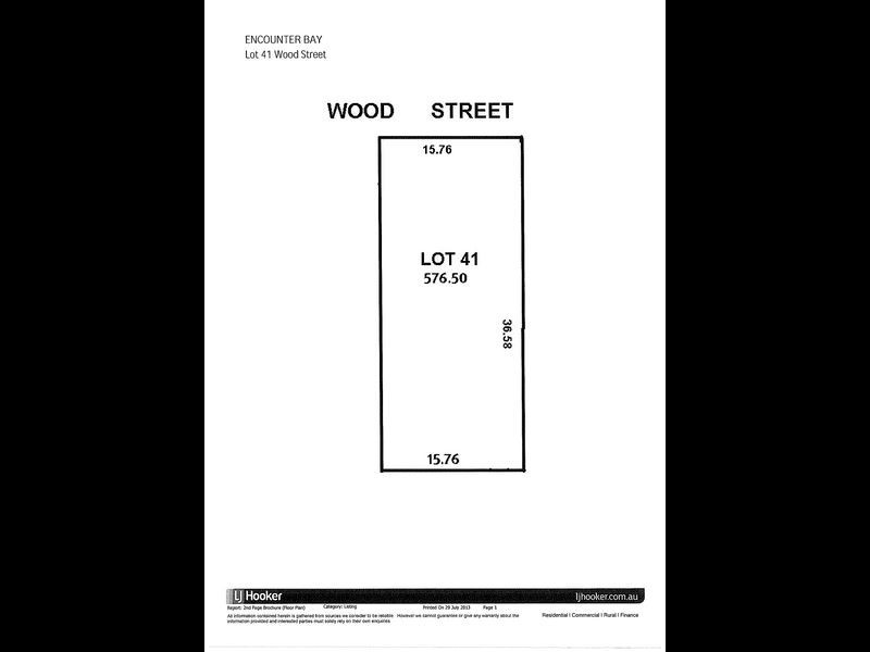 Lot 41 Wood Street, Encounter Bay SA 5211