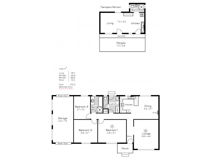 4 Brittain Street, Port Elliot SA 5212 Floorplan