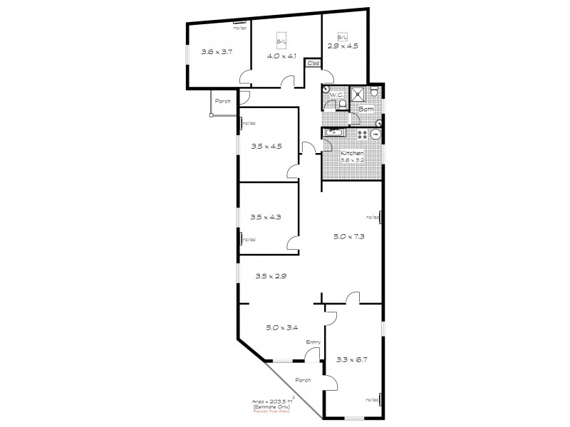 3 Eyre Terrace, Victor Harbor SA 5211 Floorplan