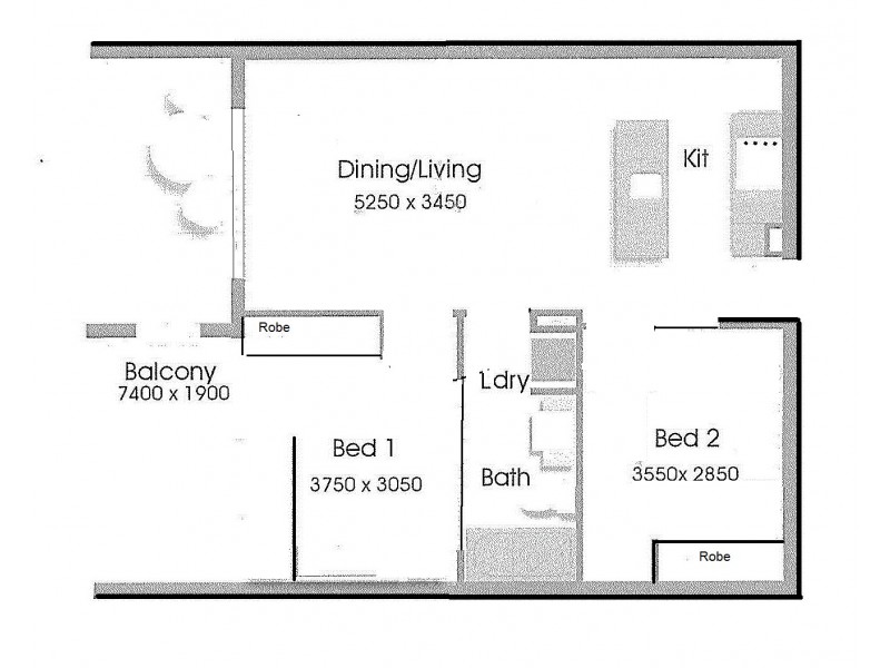 210/162 Hindmarsh Road, Victor Harbor SA 5211 Floorplan
