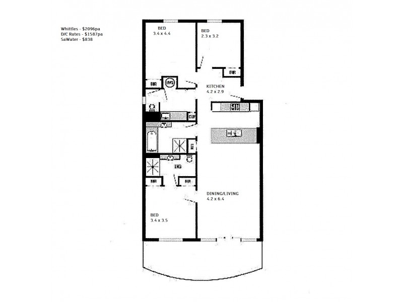 16/2 Solway Cr, Encounter Bay SA 5211 Floorplan