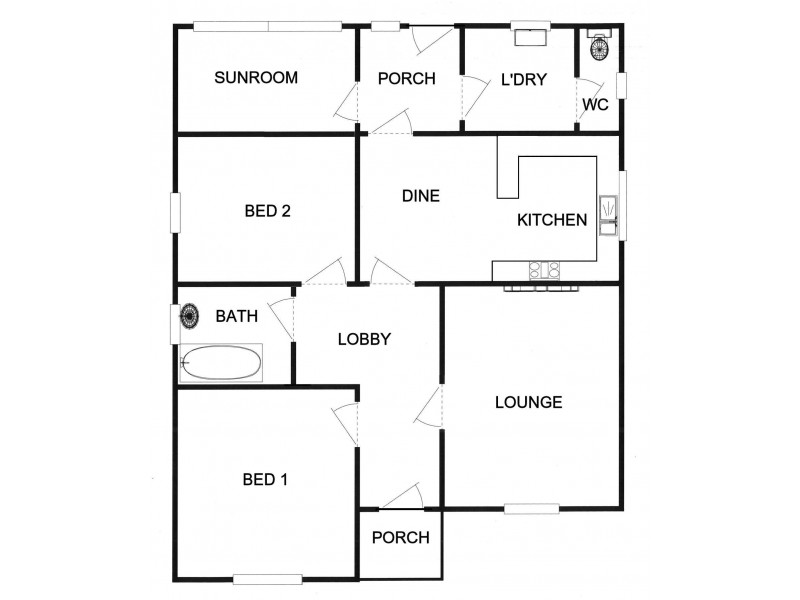 40 McDonald Street, Hayborough SA 5211 Floorplan