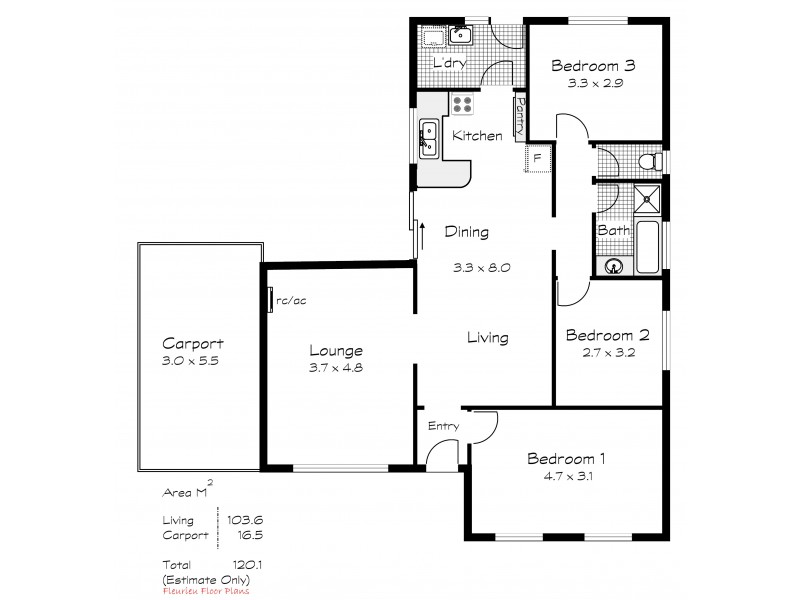 34 Sutherland Avenue, Hayborough SA 5211 Floorplan