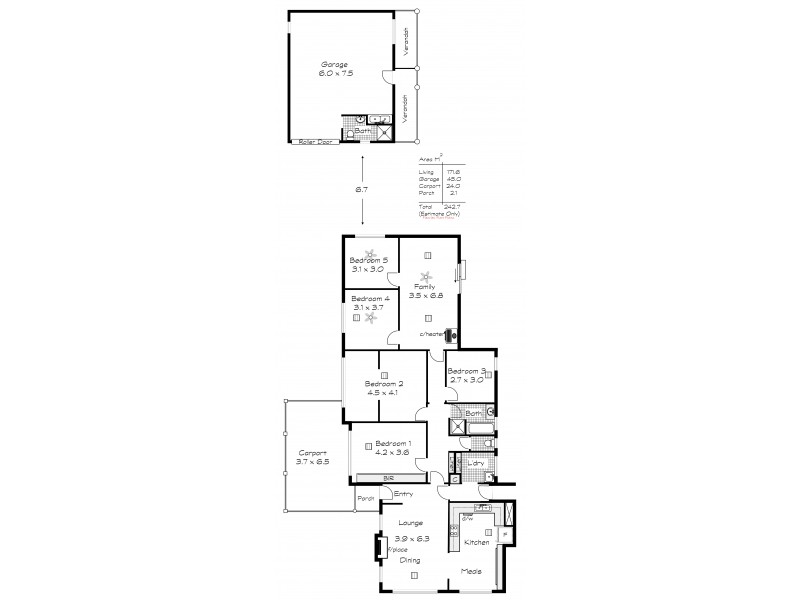 14 Leworthy Street, Victor Harbor SA 5211 Floorplan