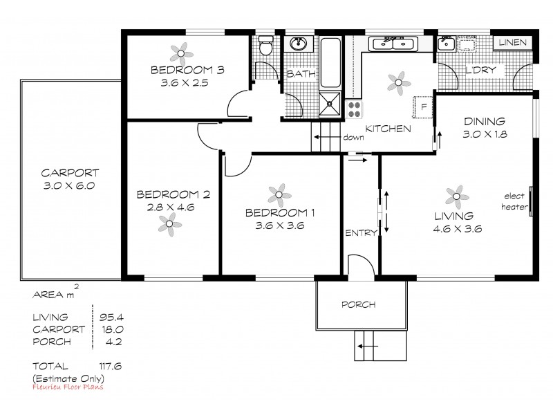 80 Canterbury Road, Victor Harbor SA 5211 Floorplan