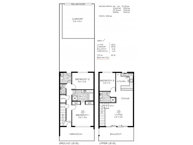 3/20 Flinders Parade, Victor Harbor SA 5211 Floorplan