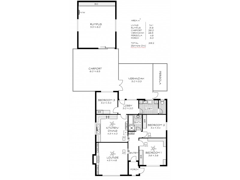 16 Leworthy Street, Victor Harbor SA 5211 Floorplan