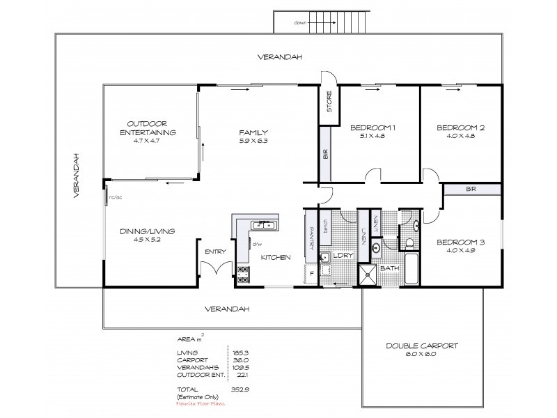 106 Ferrier Drive, Waitpinga SA 5211 Floorplan