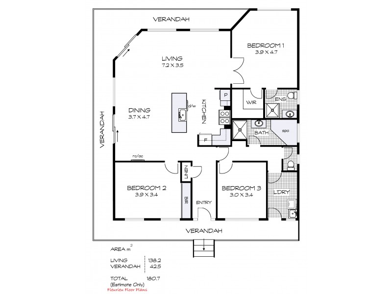 15 Buffalo Court, Encounter Bay SA 5211 Floorplan