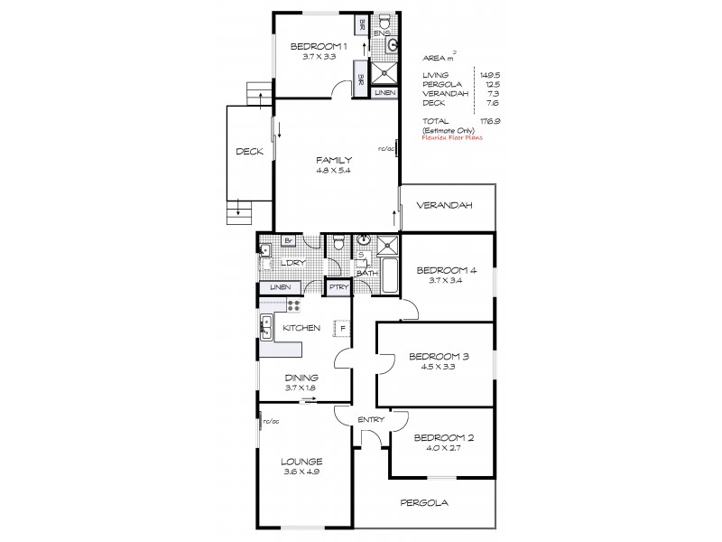 8 Pioneer Ave, Port Elliot SA 5212 Floorplan