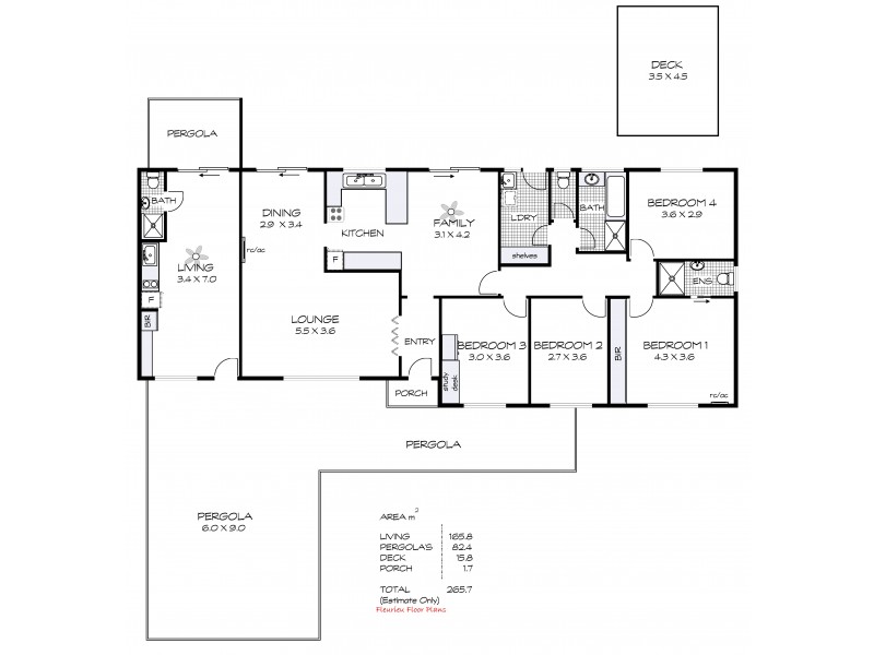 10 Rosetta Tce, Port Elliot SA 5212 Floorplan