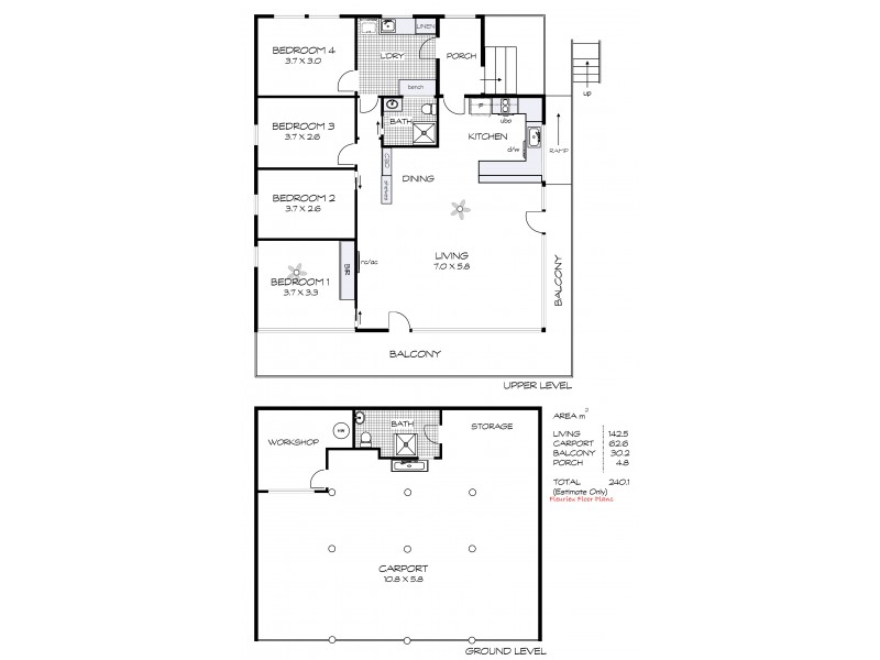 1 Kirby Street, Encounter Bay SA 5211 Floorplan