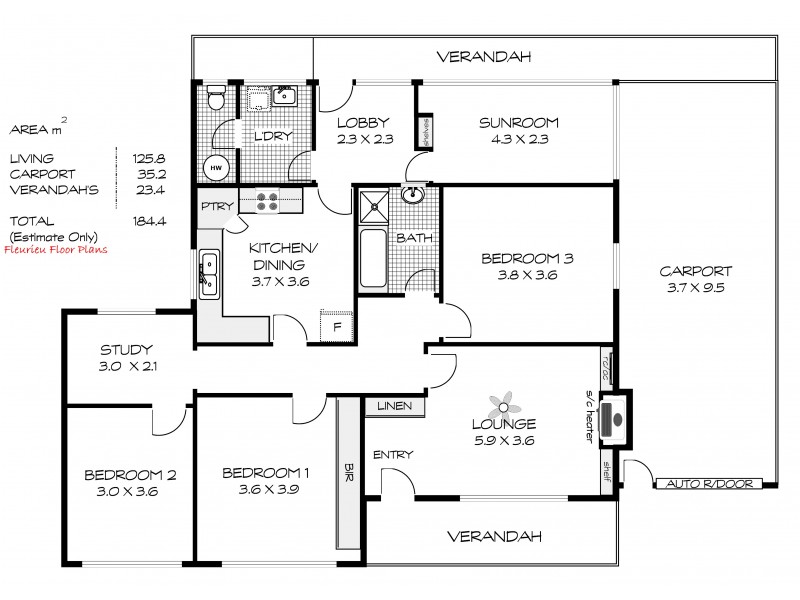 20 Greenhills Road, Victor Harbor SA 5211 Floorplan
