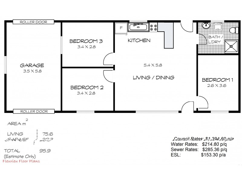 10 Oakham Street, Encounter Bay SA 5211 Floorplan