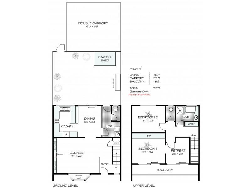 2/5 Harbour View Terrace, Victor Harbor SA 5211 Floorplan