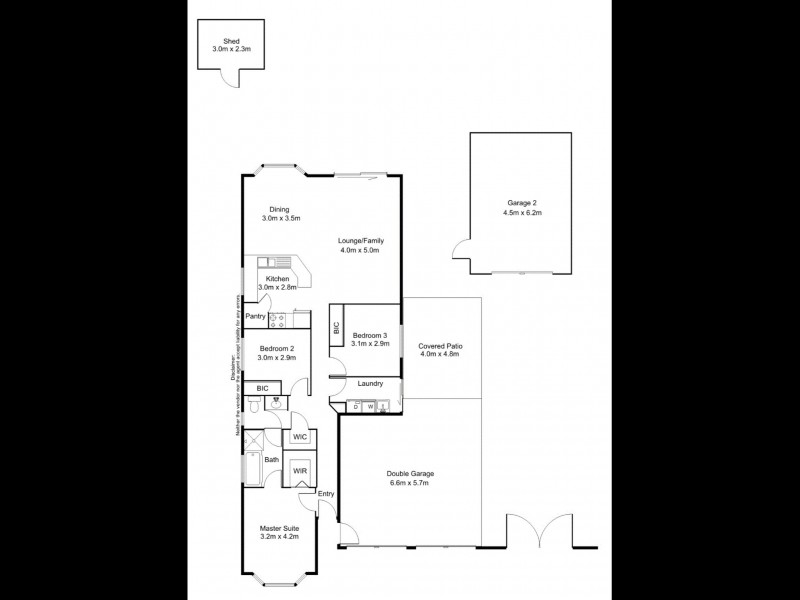 30 Sinclair St, Hayborough SA 5211 Floorplan