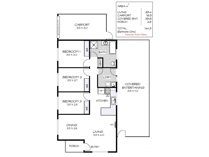 17 Tolmer Court, Hayborough SA 5211 Floorplan