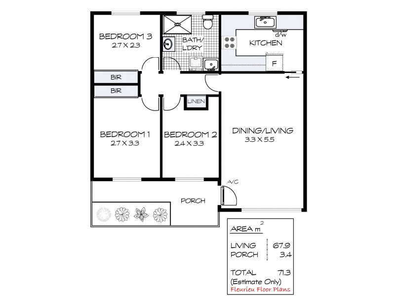 1/30 Esplanade, Victor Harbor SA 5211 Floorplan