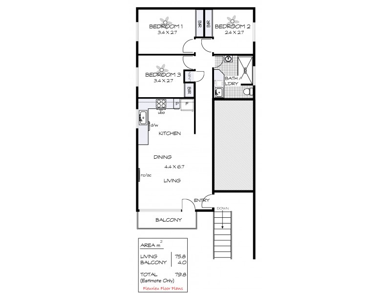 Unit 7/30 Esplanade, Victor Harbor SA 5211 Floorplan