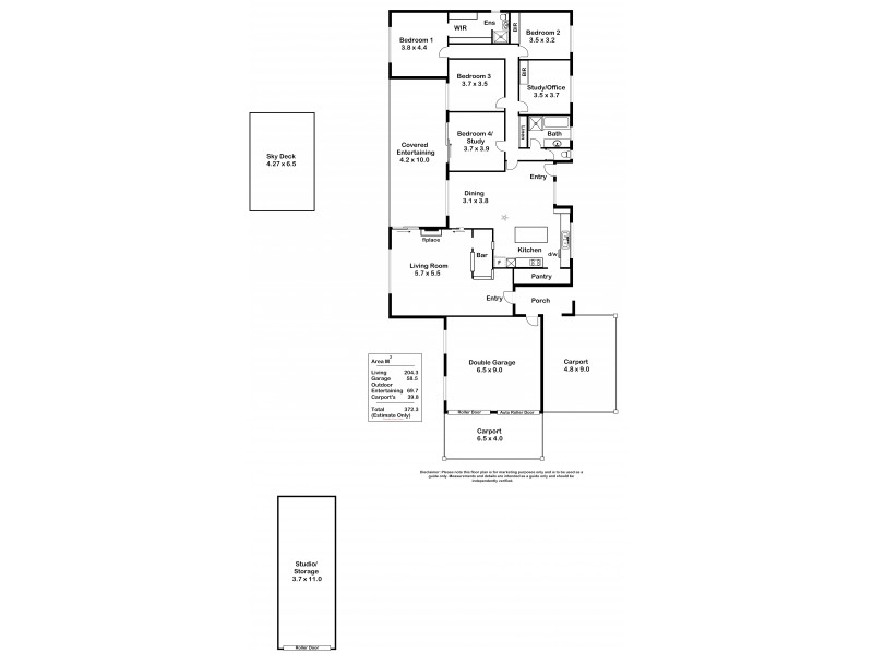 155A Crows Nest Road, Port Elliot SA 5212 Floorplan