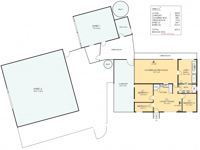 12 Parri Wilta Road, Ashbourne SA 5157 Floorplan
