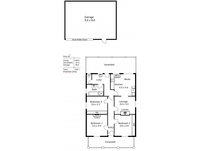 48 Hill Street, Victor Harbor SA 5211 Floorplan