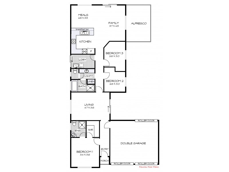 6 Aquamarine Boulevard, Hayborough SA 5211 Floorplan