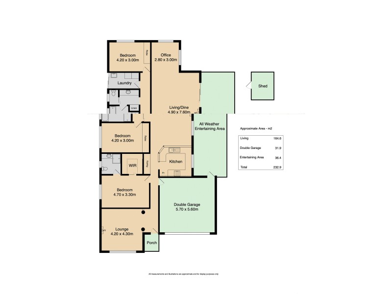 18 Springbett Drive,, Hayborough SA 5211 Floorplan