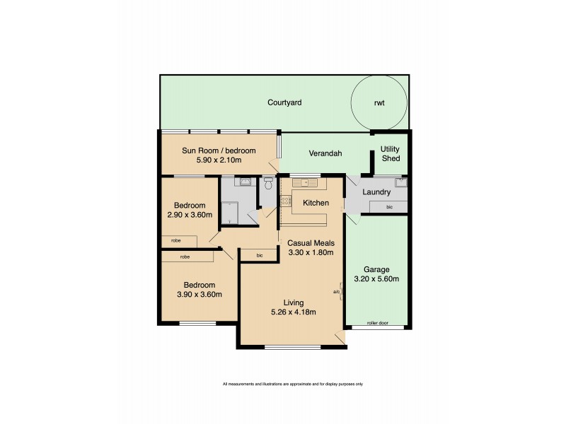 2/1 Carlyle Street, Victor Harbor SA 5211 Floorplan
