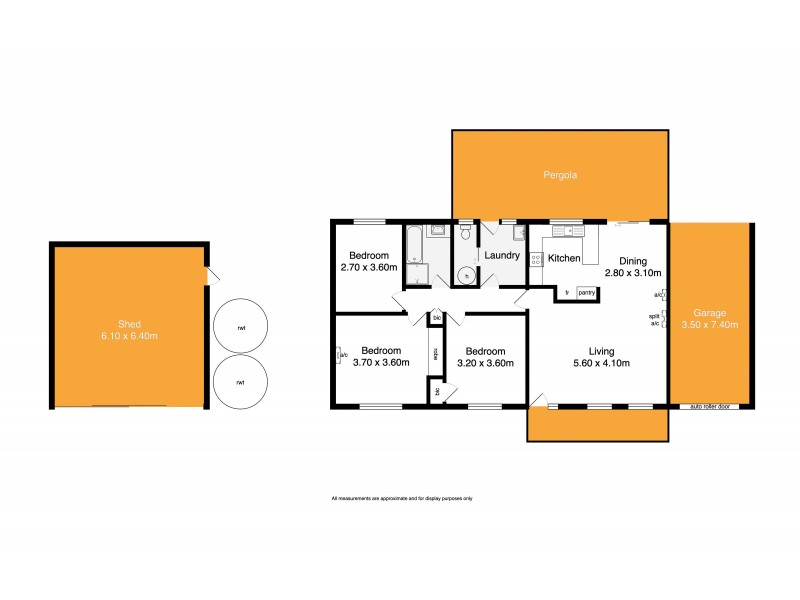 6 Cowan Avenue, Mccracken SA 5211 Floorplan
