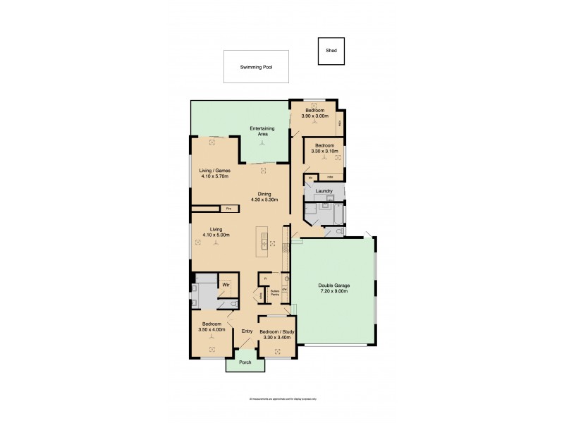 16 Morrison Avenue, Middleton SA 5213 Floorplan