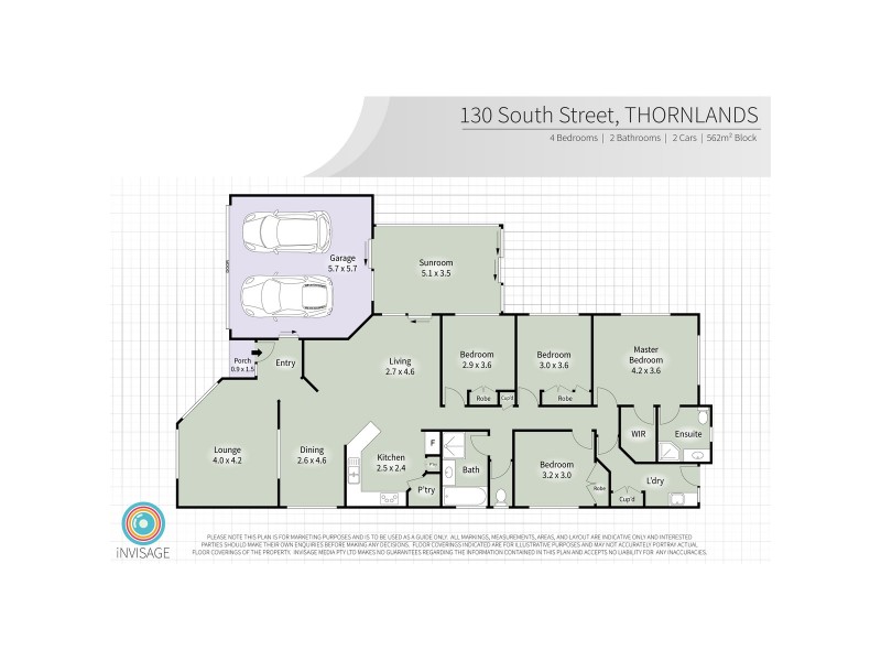 130 South Street, Thornlands QLD 4164 Floorplan