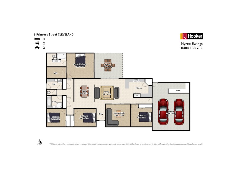 6 Princess Street, Cleveland QLD 4163 Floorplan
